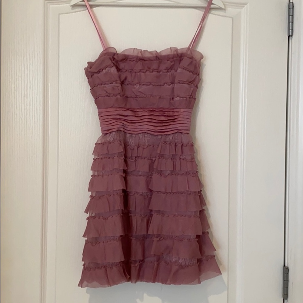 BCBGMaxazria mini dress with bow